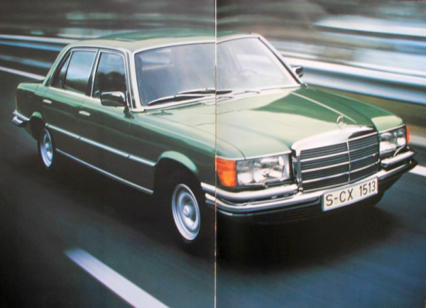 Mercedes-Benz 350 SE - 450 SEL 6.9 Modelprogram 1978 Carbrochure (10213)